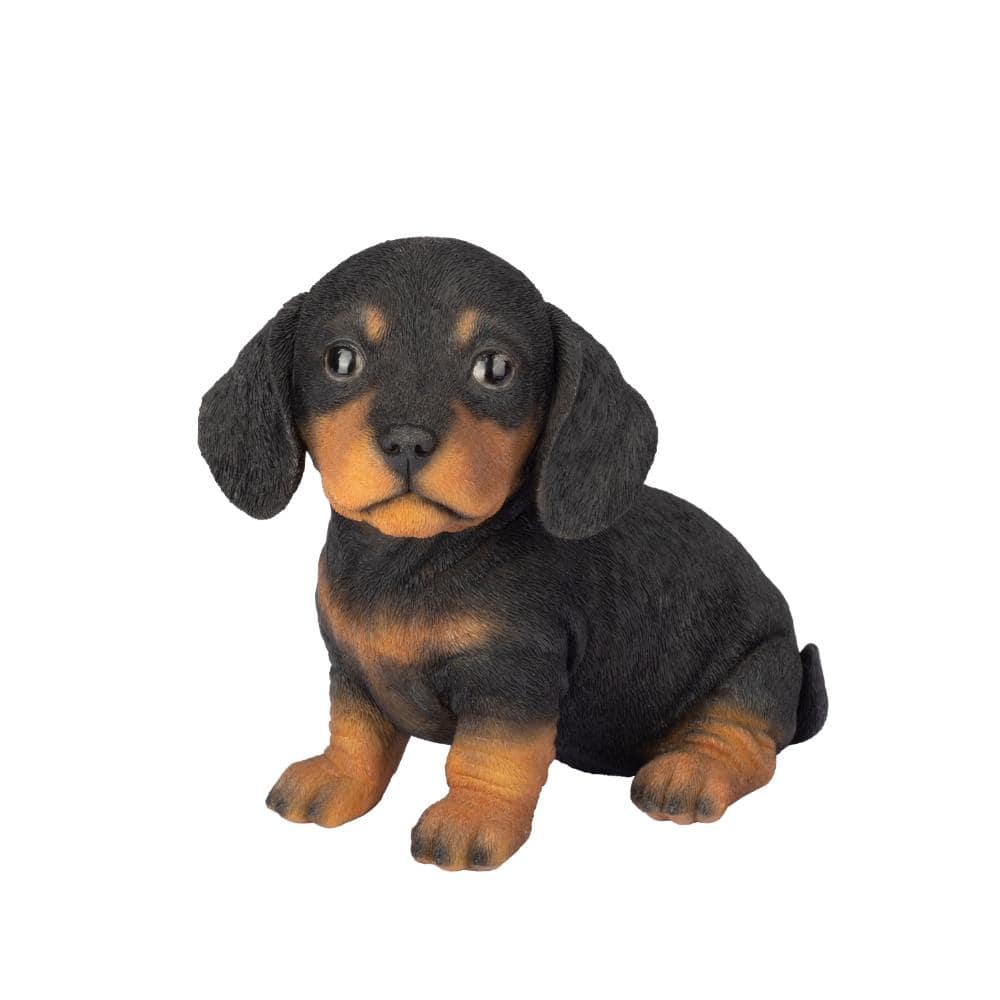 HI-LINE GIFT LTD. SoReal Black Dachshund 87624-03 - The Home Depot