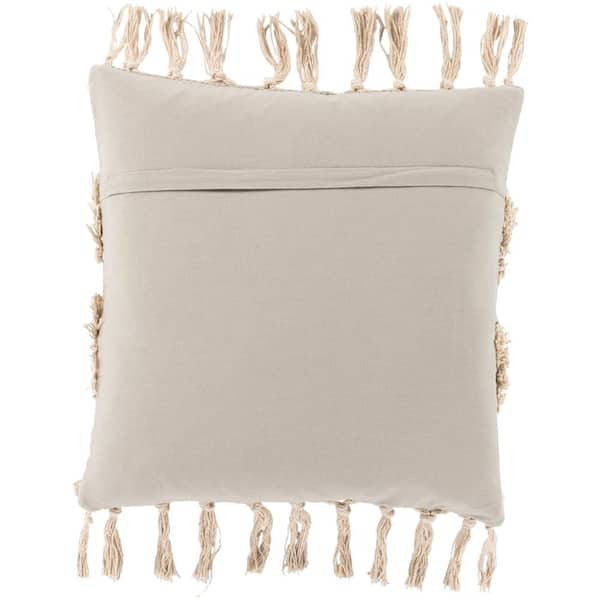 La Borla Throw Pillow - Gray