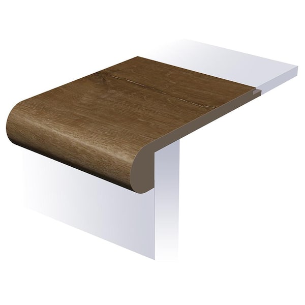 Selkirk Remote George Town 1 in. T x 4-1/2 in. W x 94 in. L Waterproof Flush Stair Nose Moulding