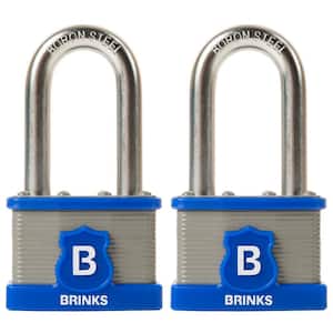 40mm LAMINATED STEEL CASE PADLOCK ~ 6pc set KEYED ALIKE 