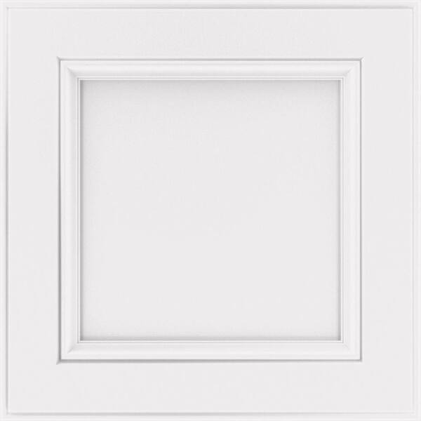 Thomasville Studio 1904 14.5x14.5 in. Cabinet Door Sample in Bensley Painted White