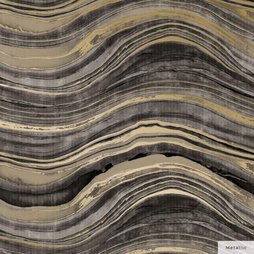 Black and Metallic Gold Travertine Vinyl Peel and Stick Wallpaper Roll (Covers 28 sq. ft.) price history on PriceWatchPro