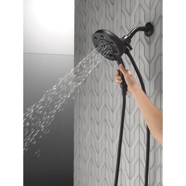 Delta In2ition 4-Spray Patterns 2.50 GPM 5.72 in. Wall Mount Dual