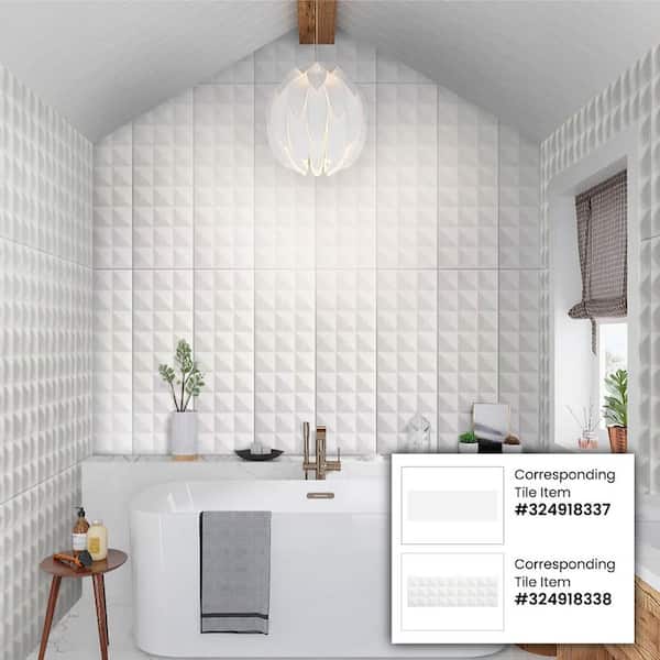Emser HOMESTEAD Beige Porcelain Border Tile (13-in x 13-in)