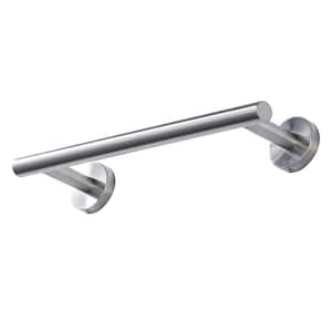 12 in. Wall Mount Towel Bar Bath Hardware Accessory in Brushed Nickel