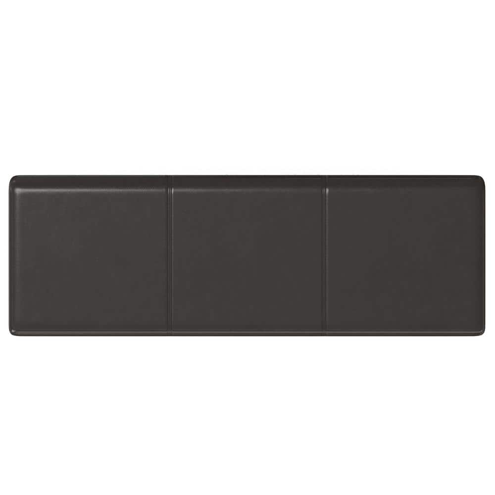 Tanners Brown Faux Leather Extra Large Storage Ottoman Bench