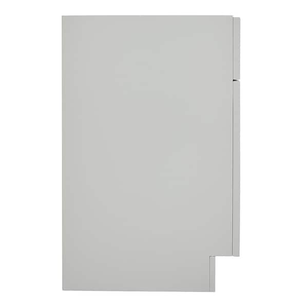 ARIEL Hamlet 42 in. W x 21.5 in. D x 34.5 in. H Freestanding Bath Vanity  Cabinet Only in Grey F043S-BC-GRY - The Home Depot