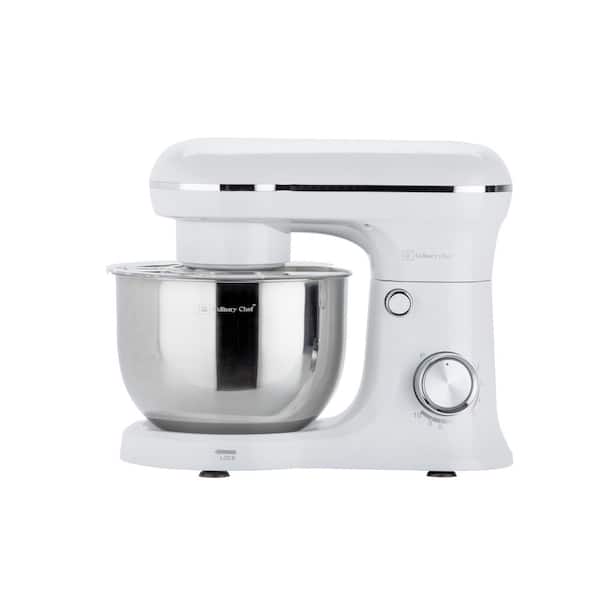 Unbranded 4.75-qt. 1,200-Watt Retro Stand Mixer (White)