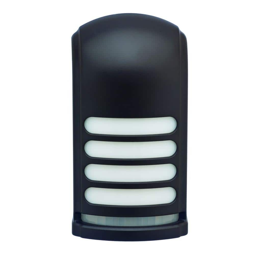 UPC 855411003108 product image for Battery Operated Bronze Motion Sensing LED Deck Marker Light for 4x4 Posts | upcitemdb.com