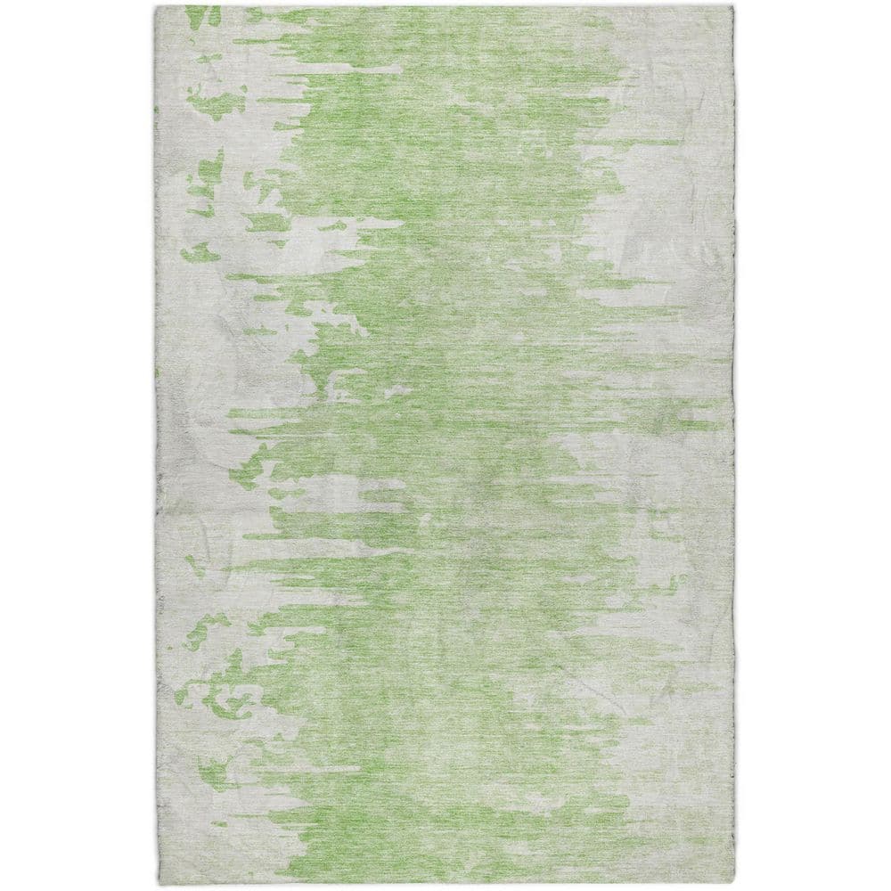 Dream Shag Premium Machine Washable Abstract ADS705 Aloe 9 ft. x 12 ft. Area Rug price history on PriceWatchPro