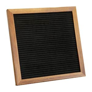 Torched/Black 10"W x 10"H Letter Board
