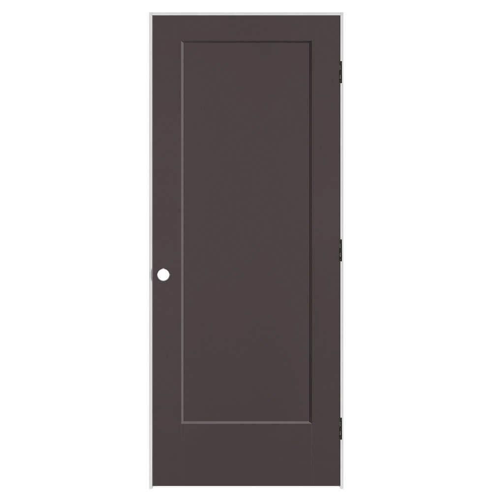 32 in. x 80 in. 1-Panel Lincoln Park Left-Hand Solid Core Willow Wood Molded Composite Single Prehung Interior Door price history on PriceWatchPro