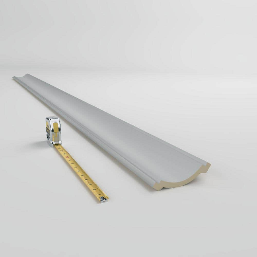 Graham Gray Polyurethane Crown Moulding 4" x 94.5"
