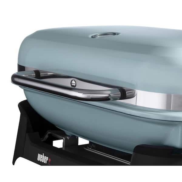 Weber Lumin Electric Grill in Blue 92400901 - The Home Depot