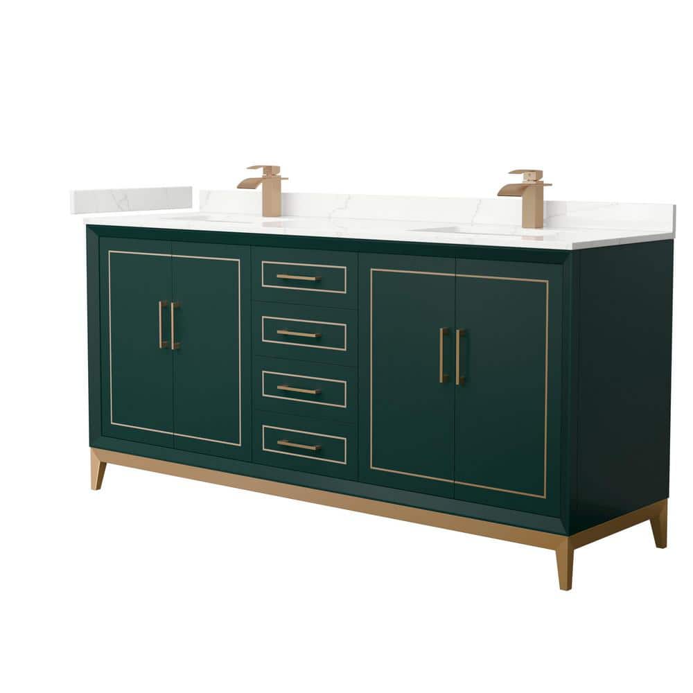 smrn69♡  Wyndham Collection Marlena 72 in. W x 22 in. D x 35.25 in. H