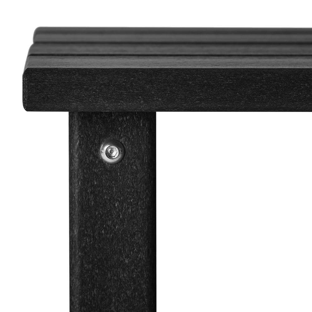 Westin Durable Black HDPE Outdoor Patio Side Table