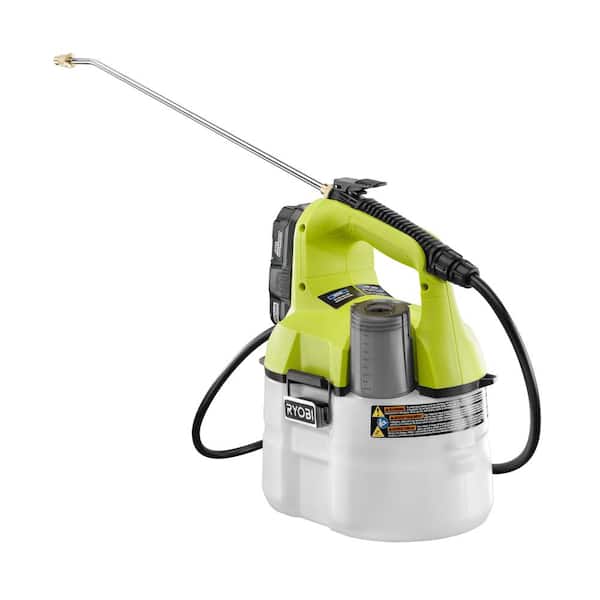 Cordless Chemical Sprayer/Mister Without Battery/Charger Ryobi ONE 18-V Li-Ion 