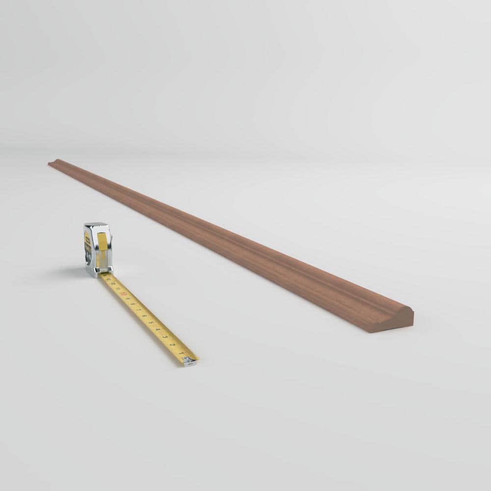 Sapele Mahogany 96" Solid Wood Chair Rail Molding