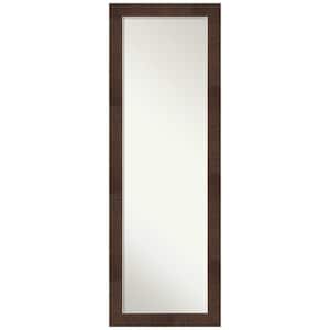 Large Rectangle Distressed Hooks Casual Mirror (52 in. H x 18 in. W)