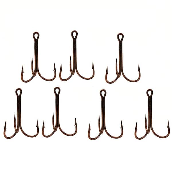 Eagle Claw 8/0 Lake and Stream Treble (36-Piece) 12060-089 - The Home Depot