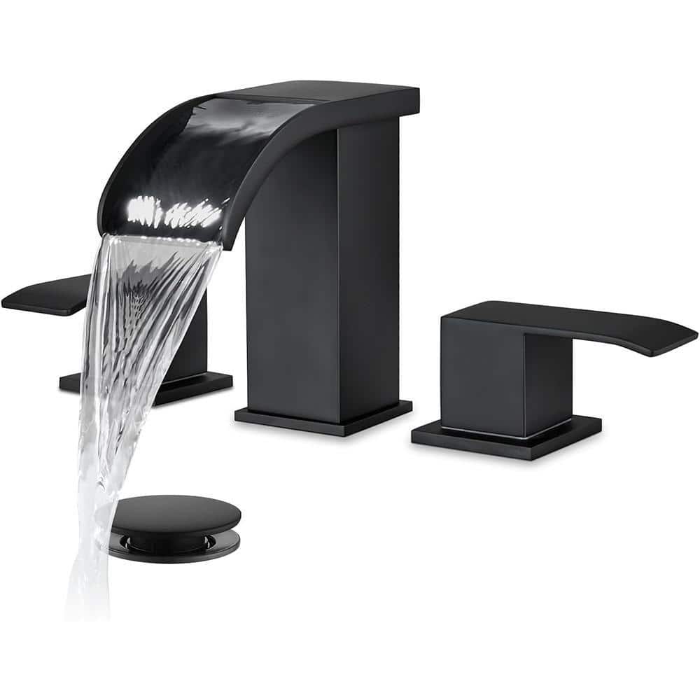 PICTURESQUE CENDU LLC 8 in. Widespread Double Handle Bathroom Faucet ...