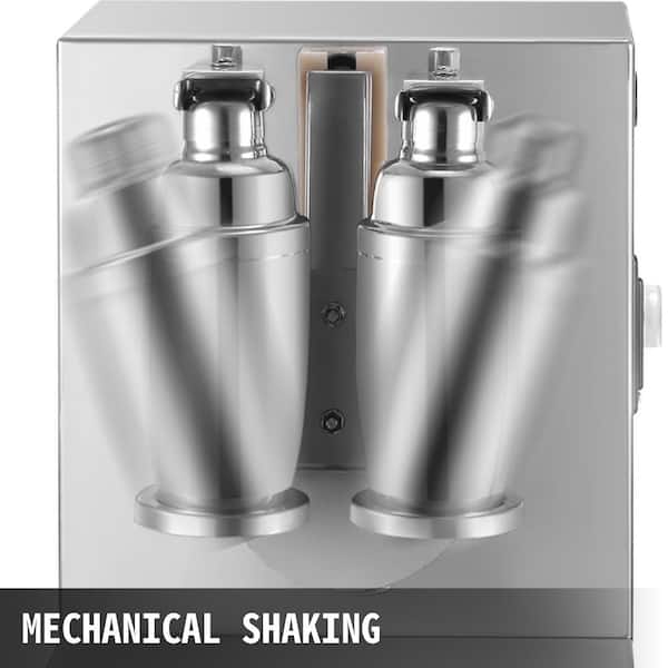 Milk Tea Shaker Machine Stainless Steel Double Head Milk Tea Shaker Cup  Machine