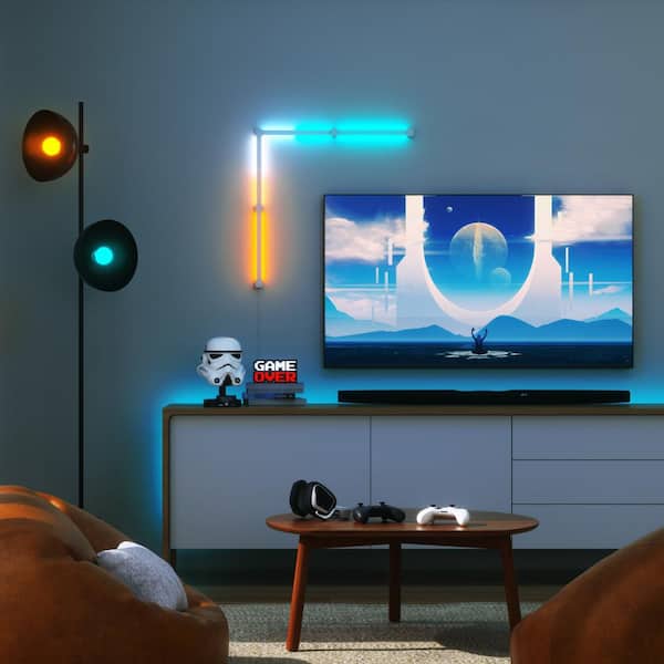Nanoleaf Lines 90 Deg. Smarter Kit Modular Color-Changing Backlit