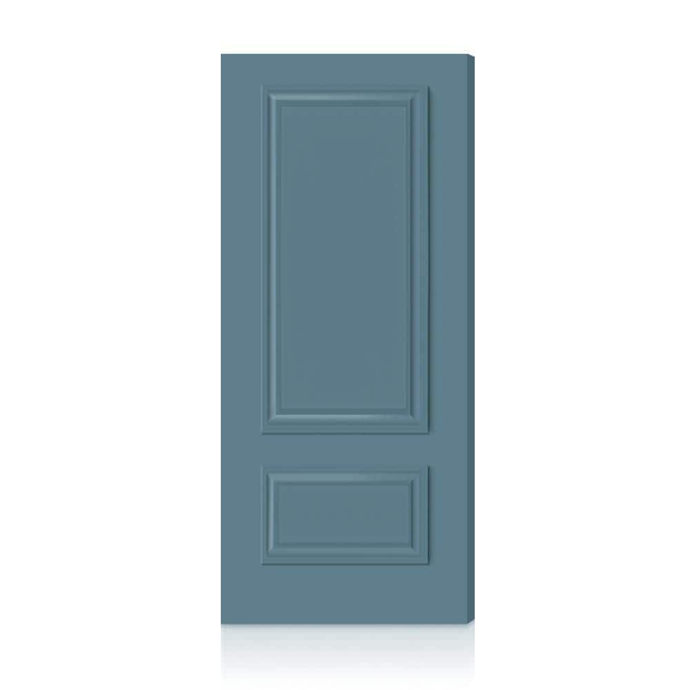 Palazzo 2 Panel 36 in. x 80 in. Dignity Blue Hollow Core Composite Interior Door Slab price history on PriceWatchPro