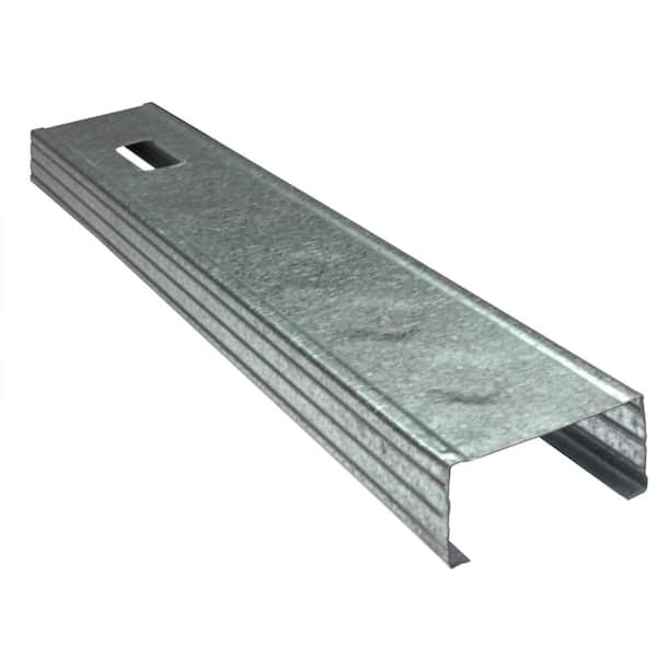 Unbranded ProSTUD 25 2-1/2 in. x 9 ft. 25-Gauge EQ Galvanized Steel Wall Framing Stud
