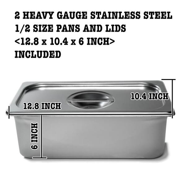 SYBO Commercial Grade Stainless Steel Bain Marie Buffet Food 