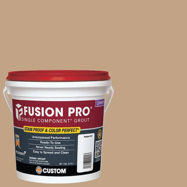 Custom Building Products Fusion Pro #156 Fawn 1 gal. Single Component Grout