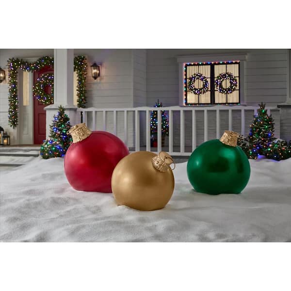 3-Piece Jumbo Ornament factory Set