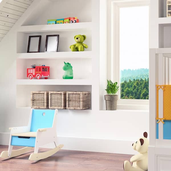 6.46 in. Rechargeable Rylie Unicorn Multi-Color Changing Integrated LED Silicone Touch Activated Night Light Lamp, White
