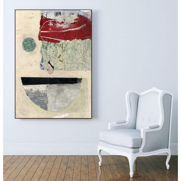 Unbranded 30 in. x 40 in. "Natural Elements II" by Elena Ray Framed Wall Art