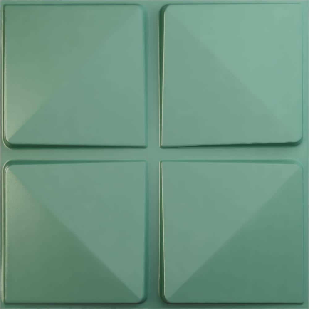 "19-5/8""W x 19-5/8""H Edinburgh EnduraWall Decorative 3D Wall Panel, Sea Mist (Covers 2.67 Sq.Ft.)" price history on PriceWatchPro