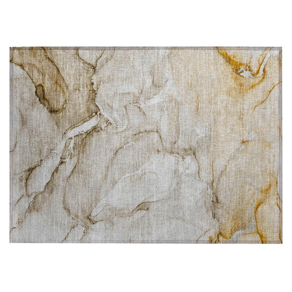Chantille ACN516 Brown 1 ft. 8 in. x 2 ft. 6 in. Machine Washable Indoor/Ou