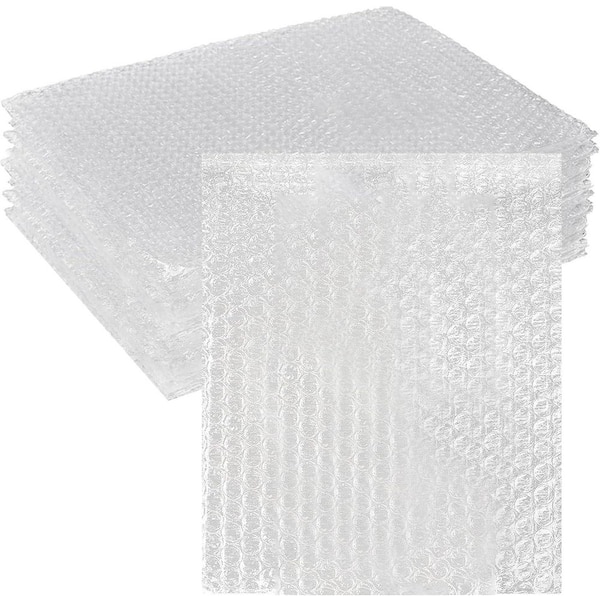 Unbranded Large 18x22 Inch Clear Bubble Out Bag Pouches 14 Pack for Enhanced Protection Double Walled Shockproof Solution