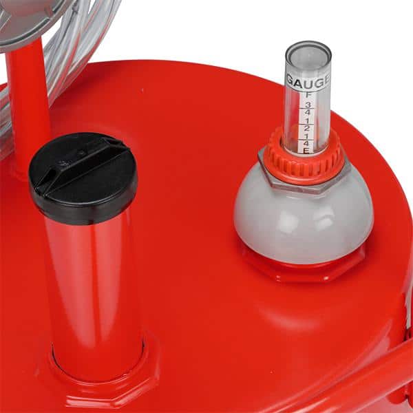 ZEELINE BY MILTON 25 gal. Fuel Caddy with 2-Way Rotary Pump
