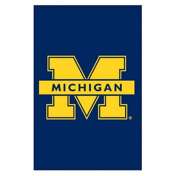 Fan Essentials NCAA 1 ft. x 1-1/2 ft. University of Michigan 2-Sided Garden Flag