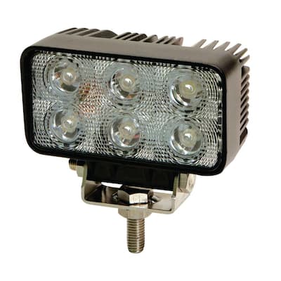 2.5 in. x 4.5 in. Rectangle 6 LED Flood Worklight