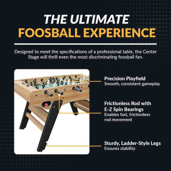 Hathaway Center Stage 59 in. Pro Foosball Table BG50382