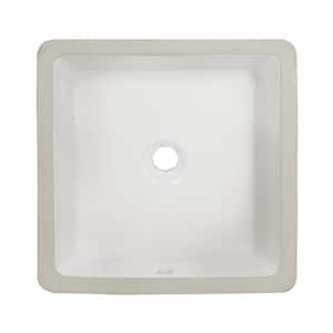 U2450-Bisque Rectangular Porcelain Sink