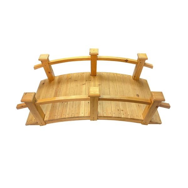 MGP 60 in. L x 28 in. W x 18 in. H Cedar Windsor Wood Bridge