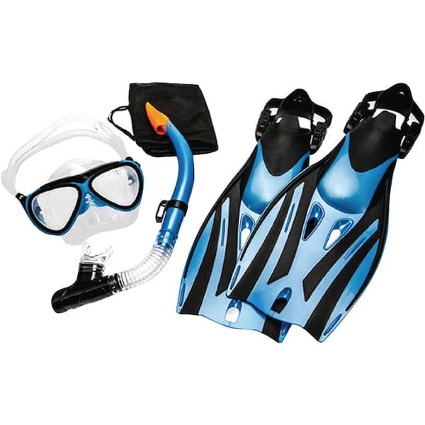 Aqua LEISURE Blue Ion Junior Dive Set Child Size (5 Piece)