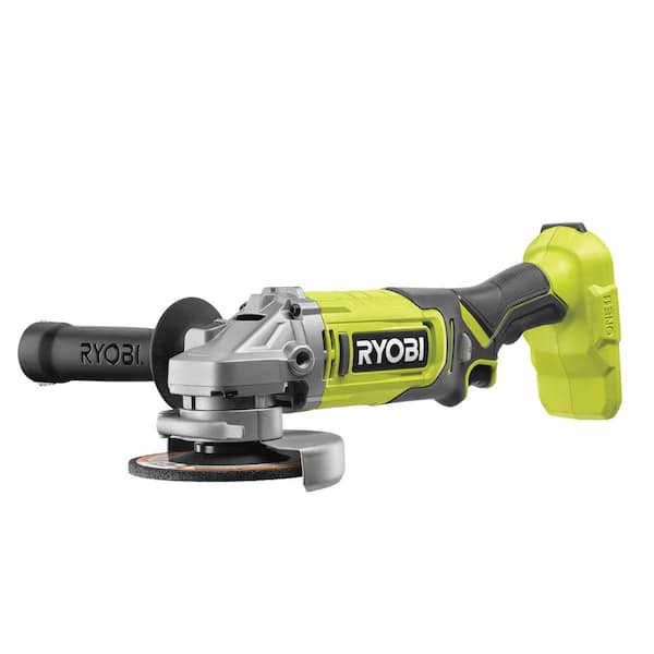 RYOBI ONE+ 18V Cordless 4-1/2 in. Angle Grinder (Tool Only)