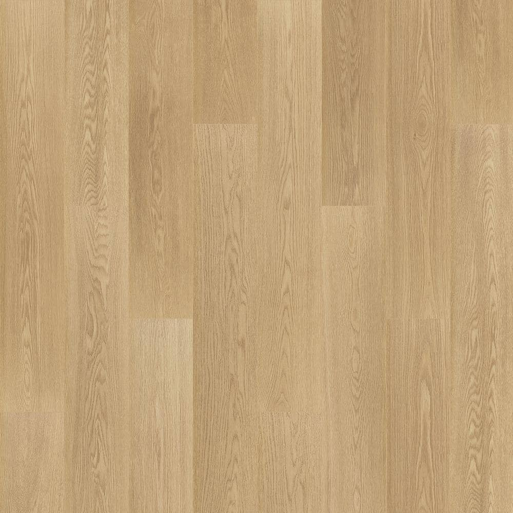 Outlast+ Wheat Patel Oak 12 mm T x 7.4 in. W Waterproof Laminate Wood Flooring (19.63 sq. ft./Case) -  Pergo