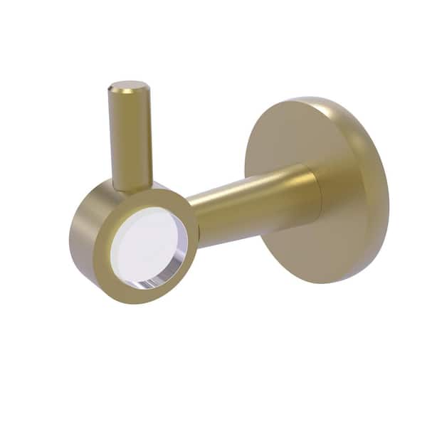 Allied Brass Clearview Collection J-Hook Robe/Towel Hook in Satin Brass