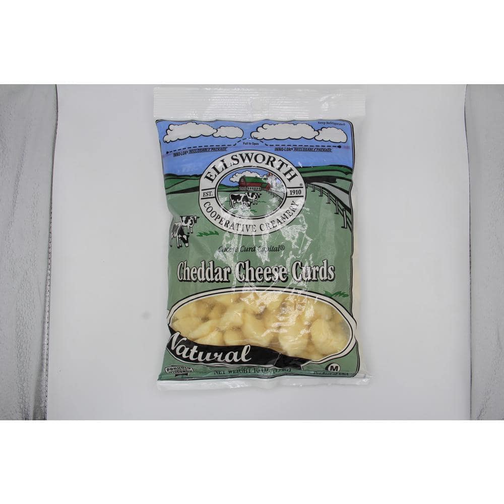 Cheddar Cheese Curds, Natural, Cheese Snack 02561162070 - The Home Depot