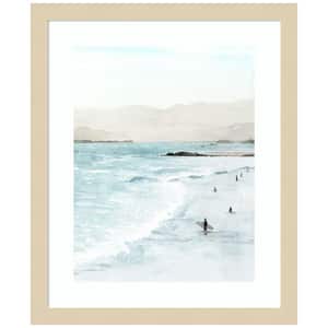 In the Surf II by Grace Popp 1-Piece Framed Giclee Nature Art Print 17 in. x 14 in.