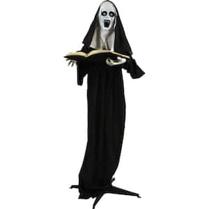 63 in. Touch Activated Animatronic Witch
